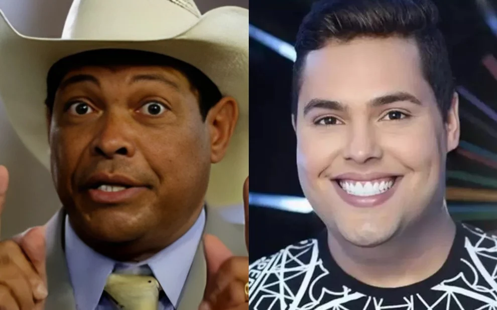 Valdemiro Santiago e Everton Di Souza, o Fofoquito; pastor não quita dívida com repórter do SBT (REPRODUÇÃO/YOUTUBE E SBT)