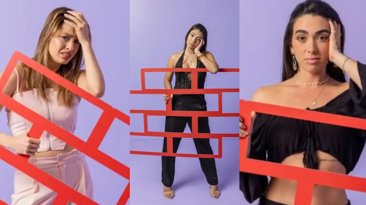 Beatriz, Fernanda e Giovanna estão no Paredão do BBB 24
