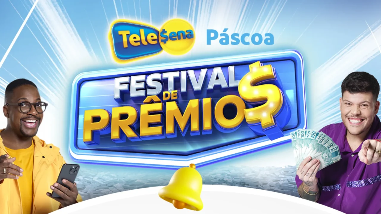 Mumuzinho e Ferrugem na Tele Sena de Páscoa 2024