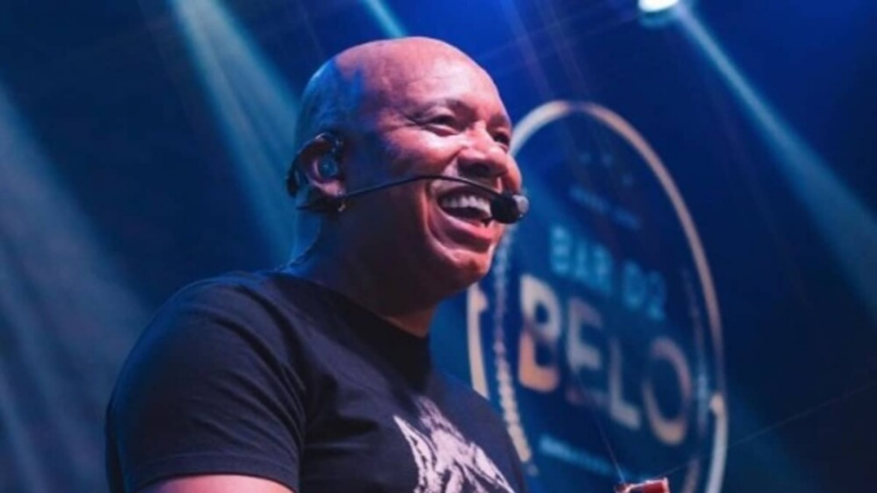 Anderson Molejo no palco