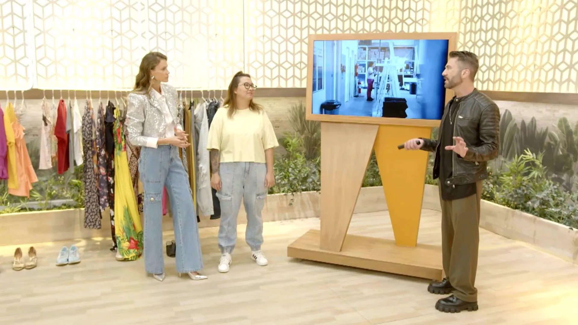 Patrícia no Esquadrão da Moda