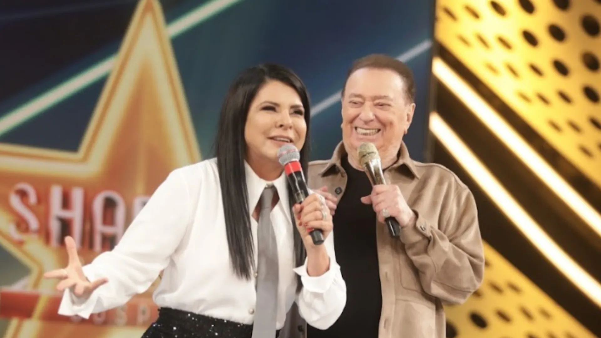 Mara Maravilha no Shadow Brasil do Programa Raul Gil