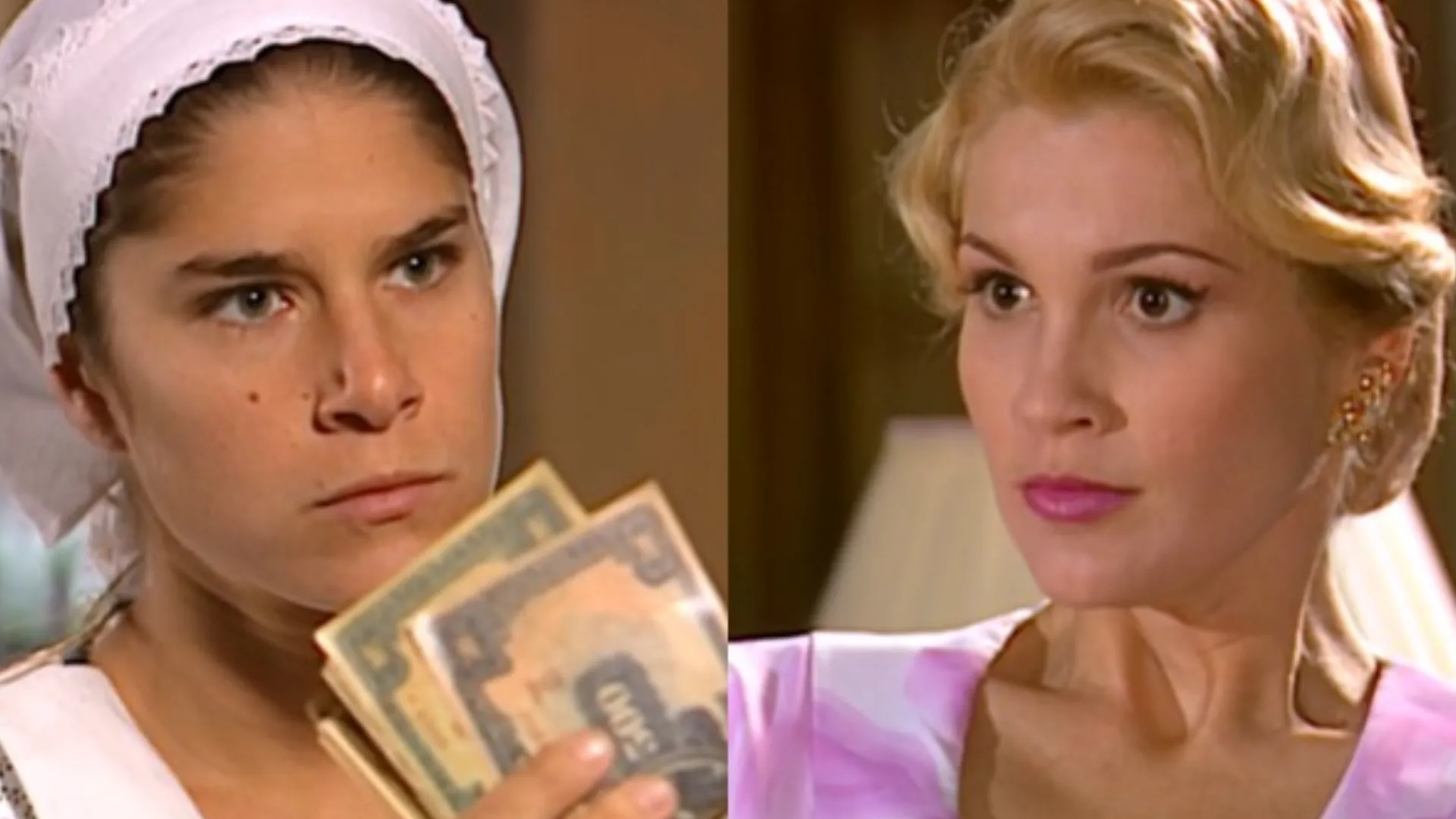 Cristina oferece dinheiro a Serena em Alma Gêmea