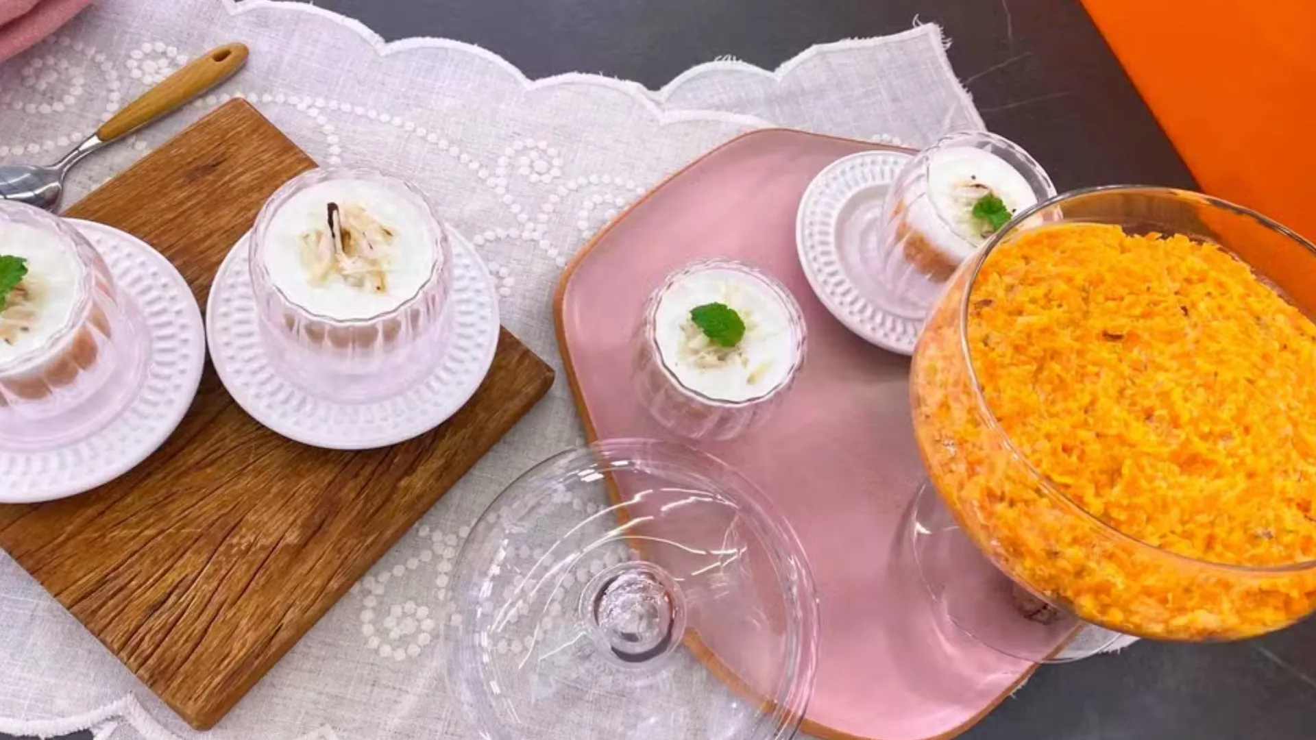 Doce de cenoura da Ana Maria Braga