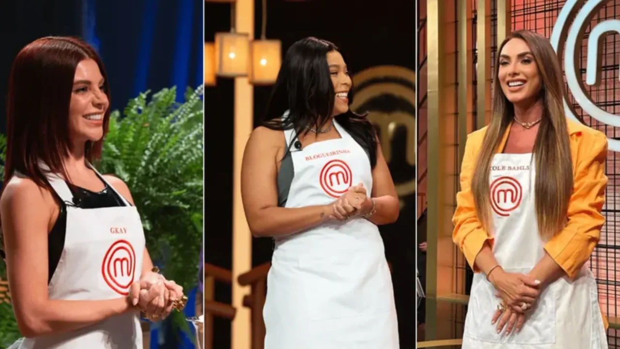 Gkay, Blogueirinha e Nicole Bahls participam da 11ª temporada do MasterChef Brasil