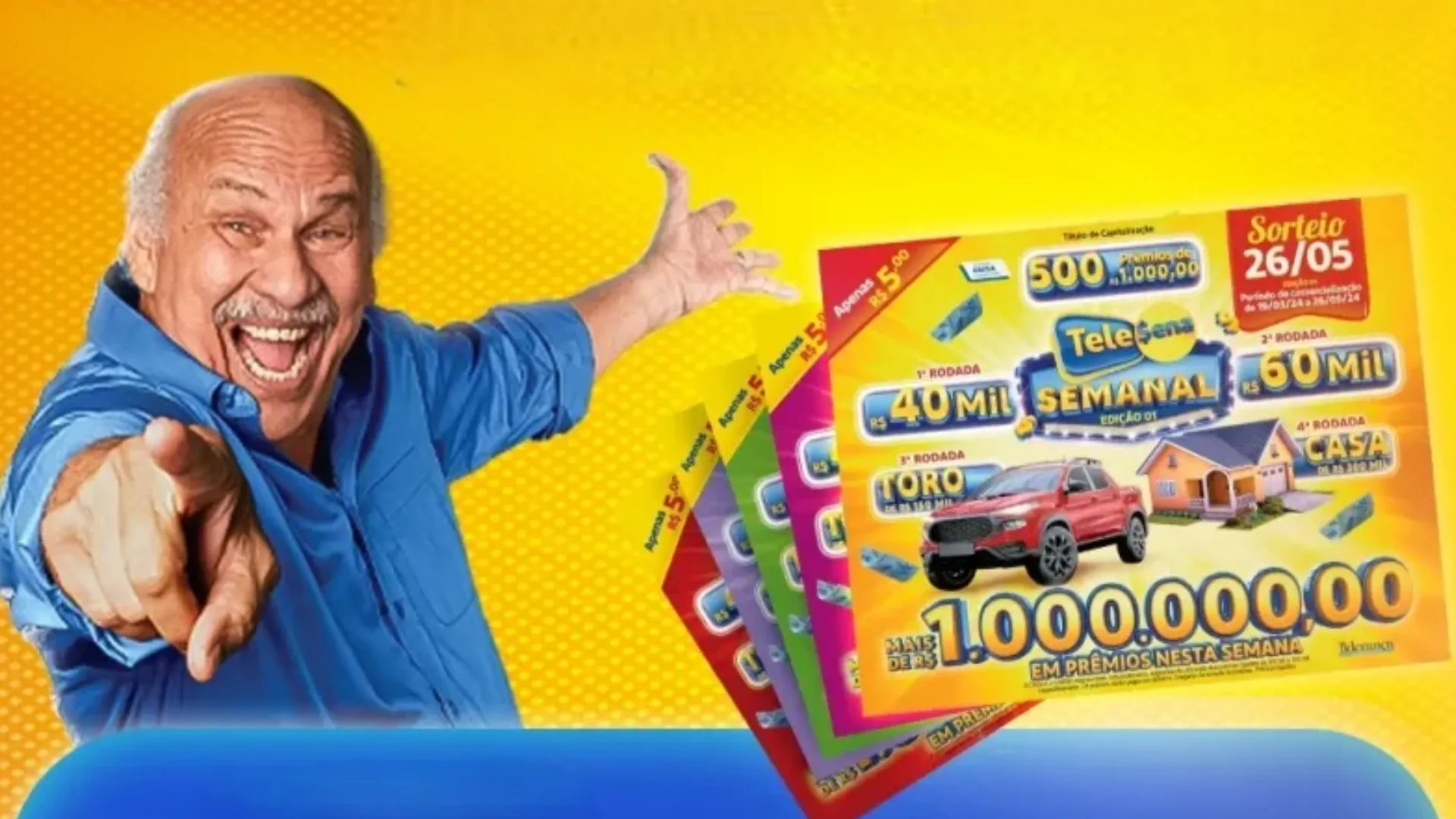 Resultado da Tele Sena Semanal