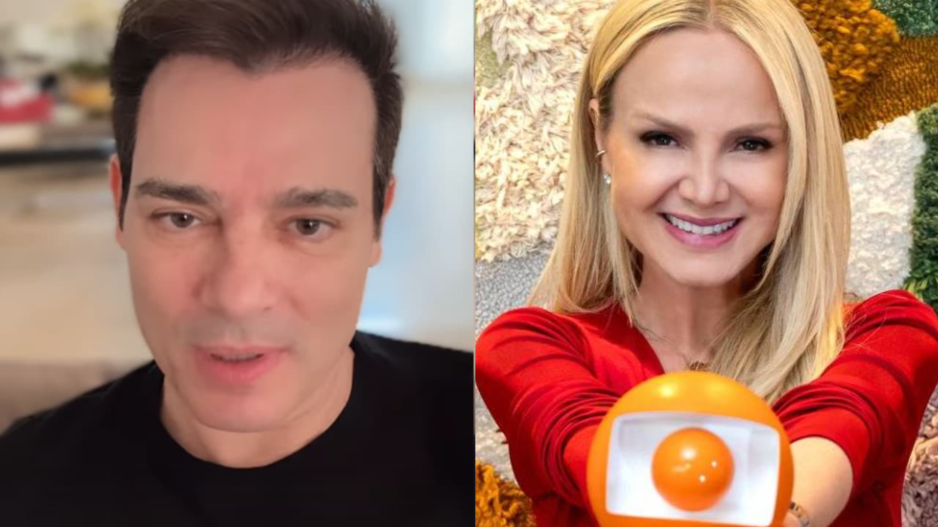 Celso Portiolli tira onda com anúncio de Eliana na Globo e se justifica: “bombando”