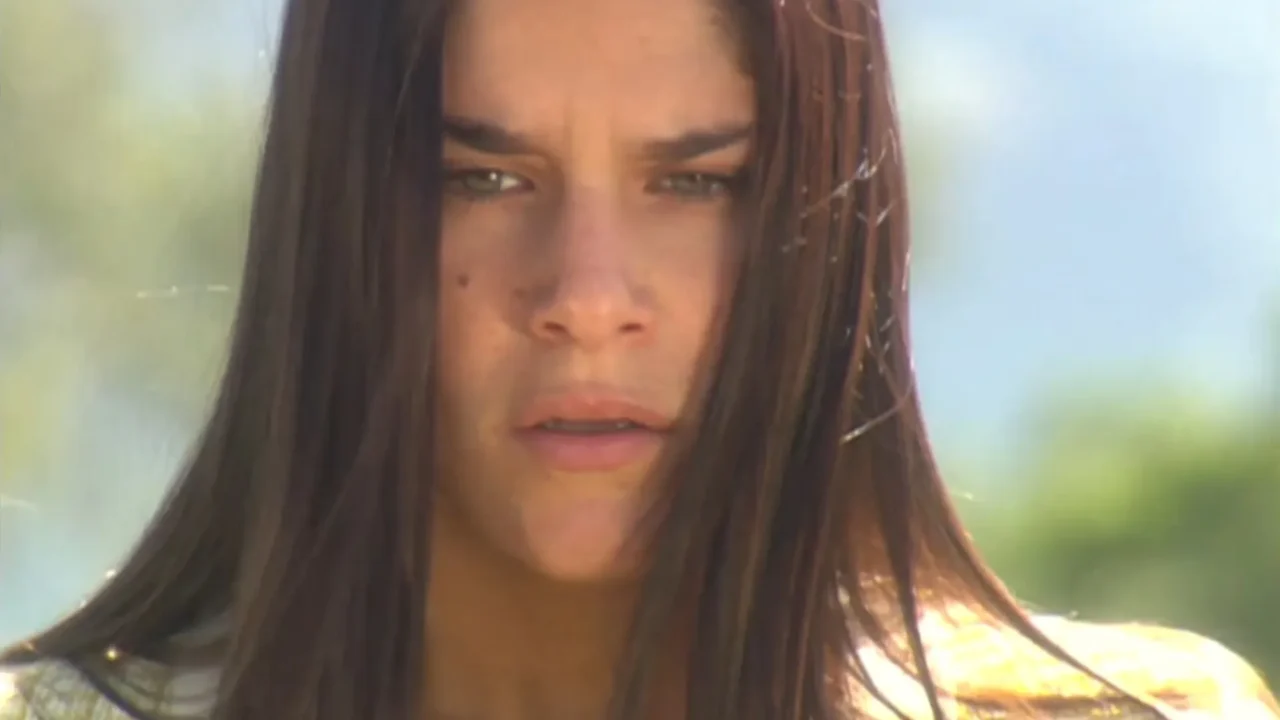 Serena grita com Guto em Alma Gêmea
