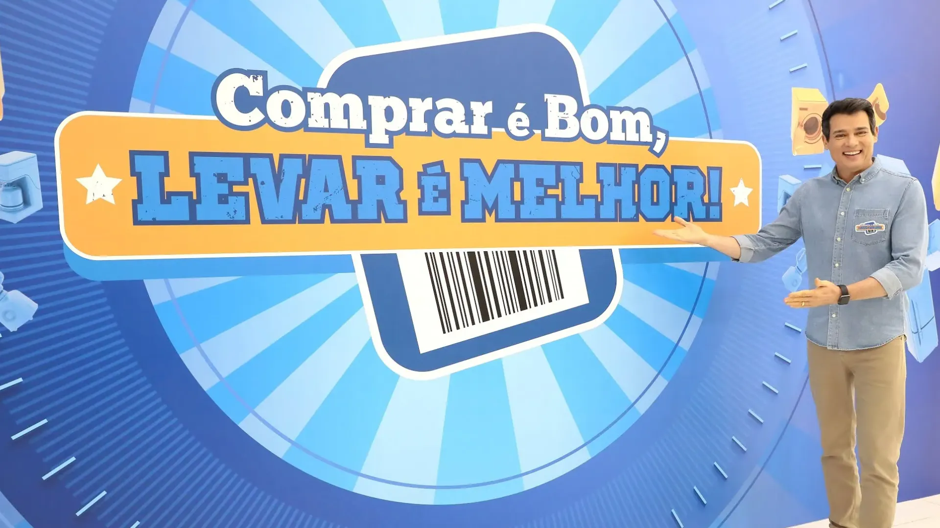 Veja como se inscrever no se inscrever no Comprar é Bom, Levar é Melhor do Domingo Legal