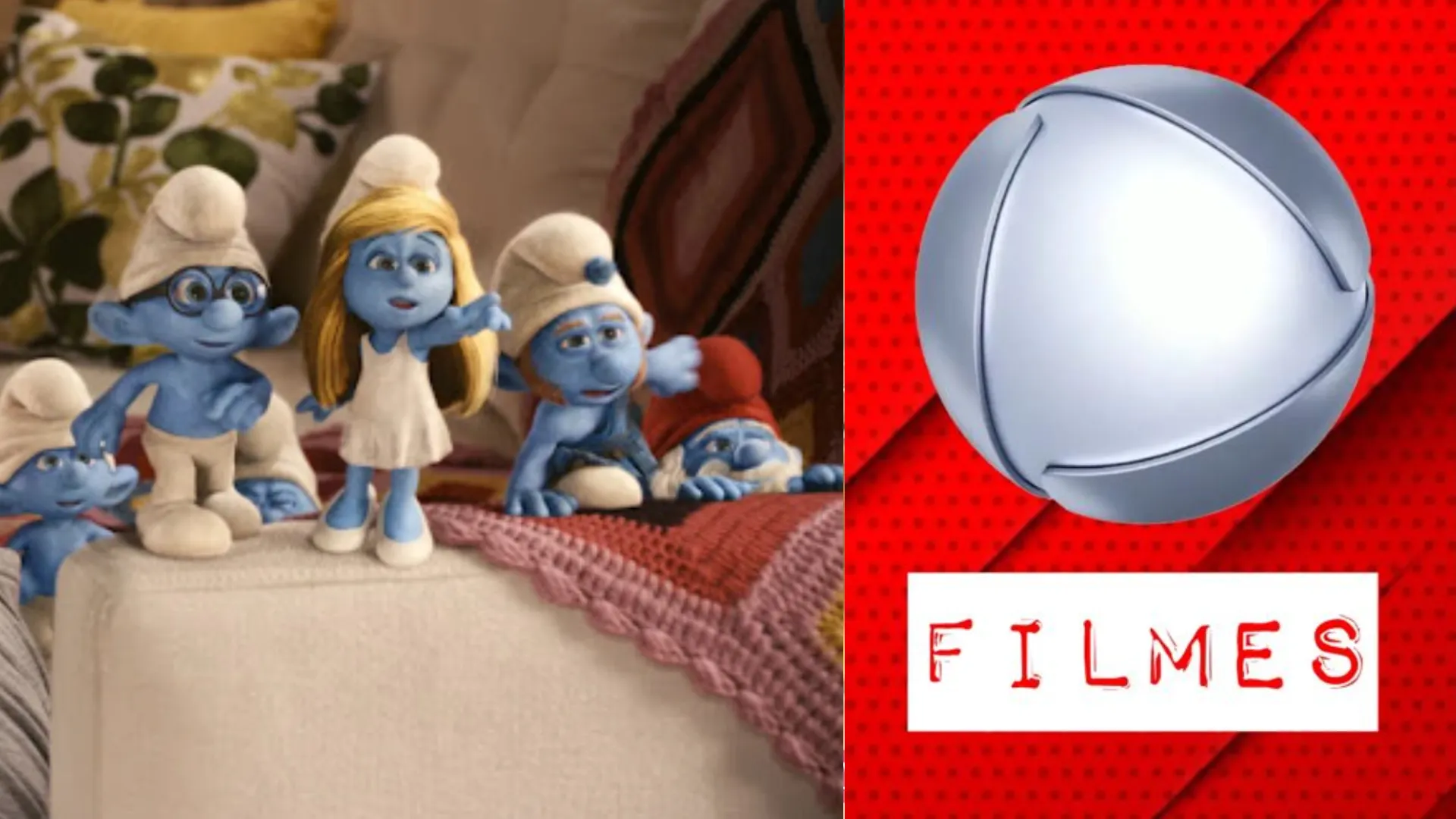 Os Smurfs é um dos Filmes da Record