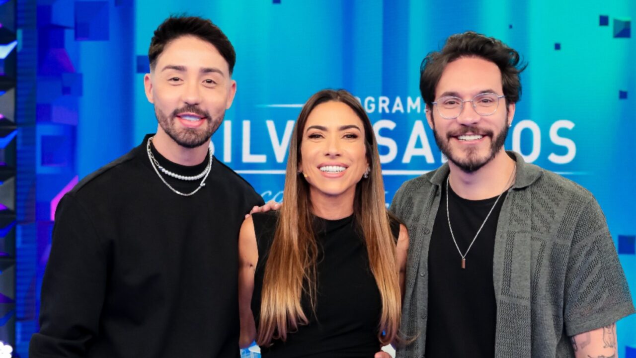 Rico Melquiades e Eliezer no Programa Silvio Santos