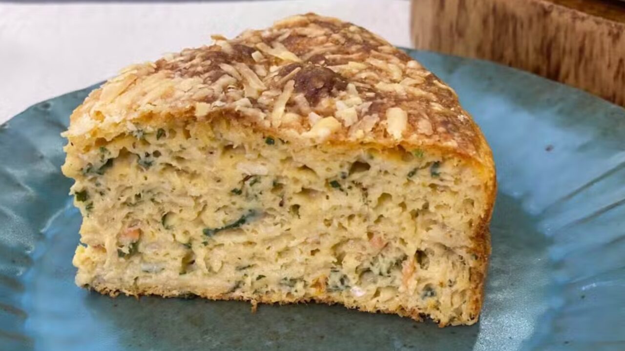 Torta de frango sem massa