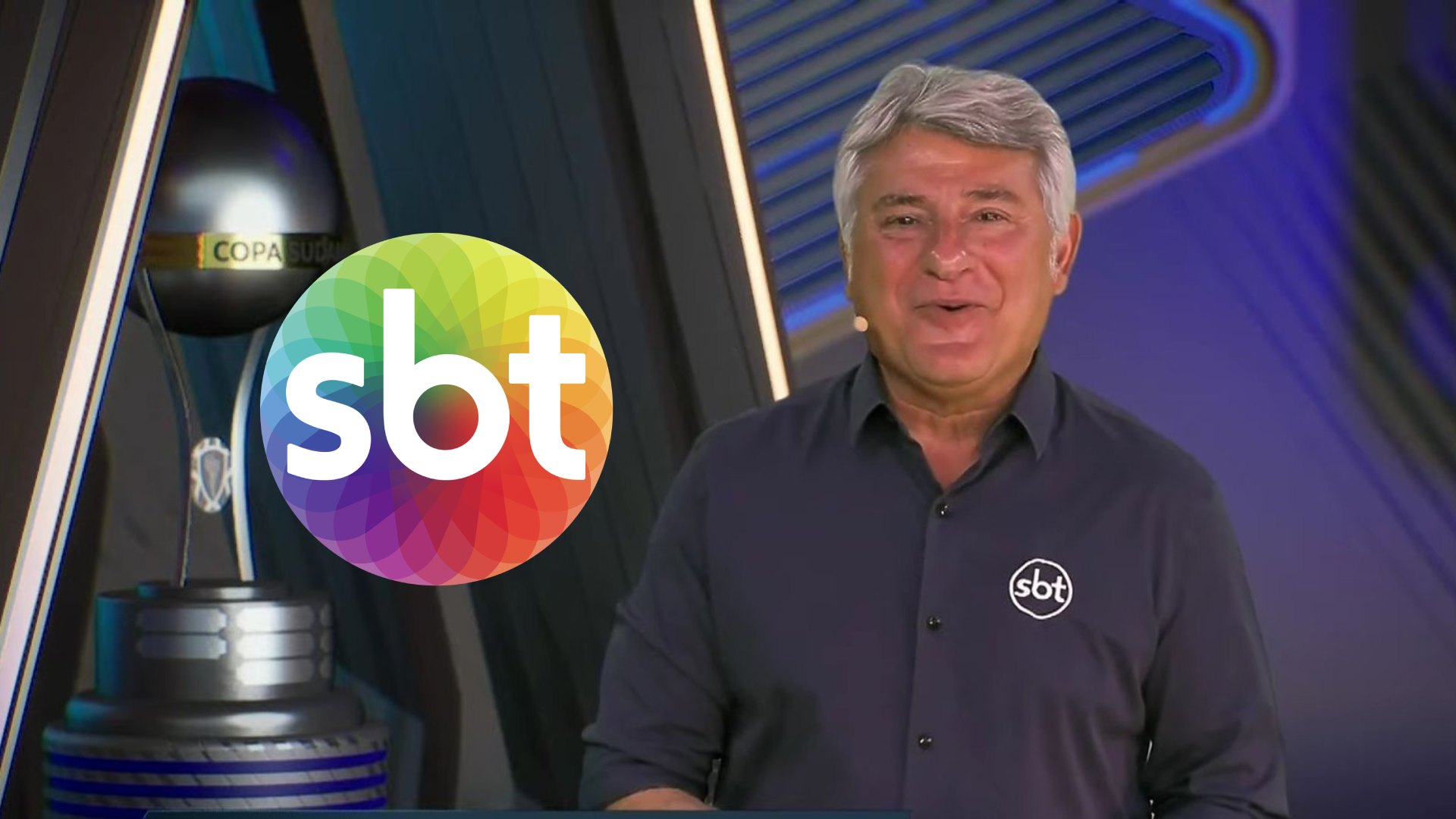 SBT atropela Estrela da Casa na audiência com Sul-Americana e narração de Cléber Machado