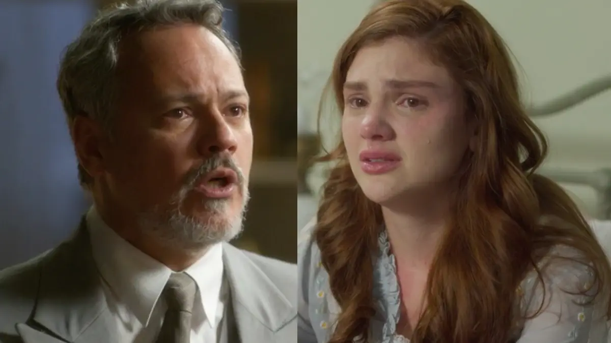 Raimundo tenta reconciliar Mauro e Celeste, convida o vilão para jantar e faz a filha ter um surto