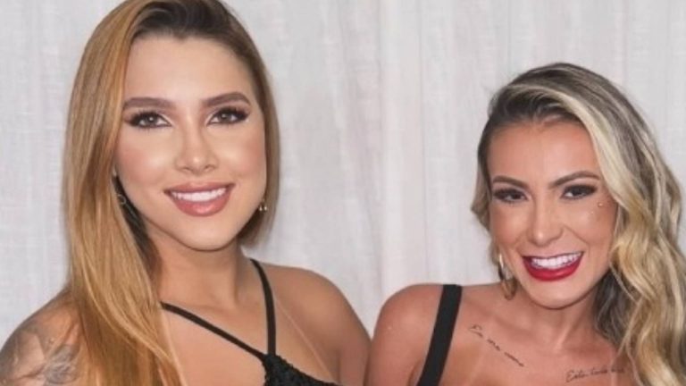 Andressa Urach publica vídeo picante com a nora e choca internautas: “Passa mais para baixo”