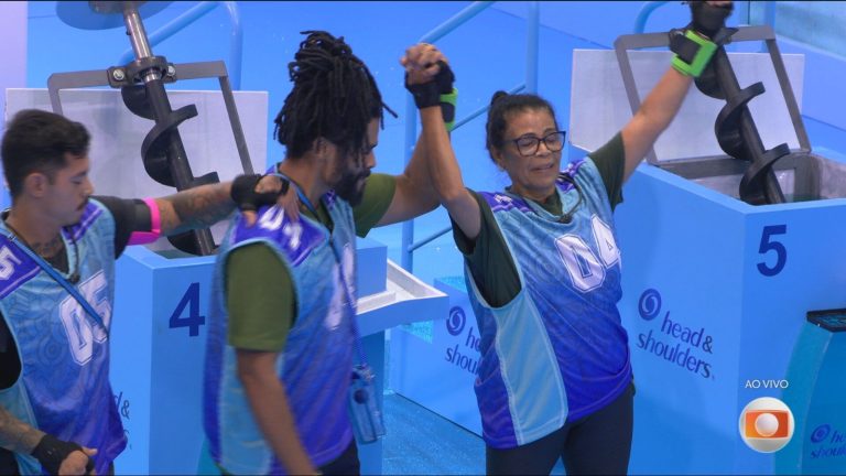 BBB 25: Diogo Almeida e Vilma conquistam a liderança na segunda prova
