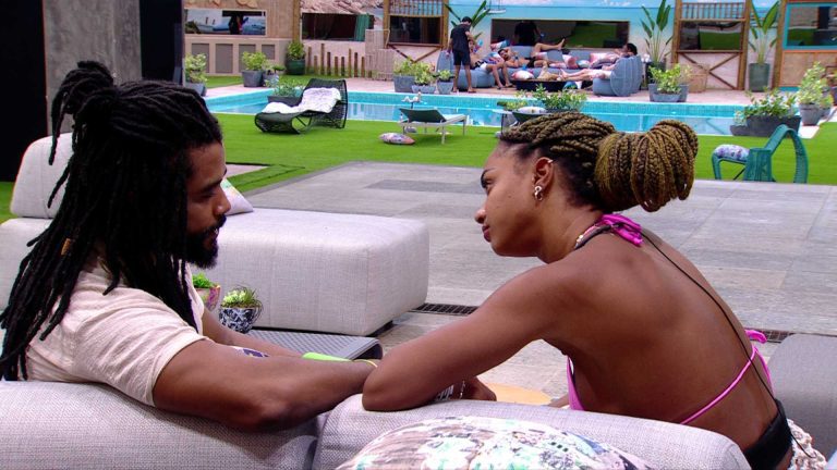 BBB 25: Diogo e Aline batem cabeça em estratégias de jogo: “Ele é uma pessoa que escuta muito”
