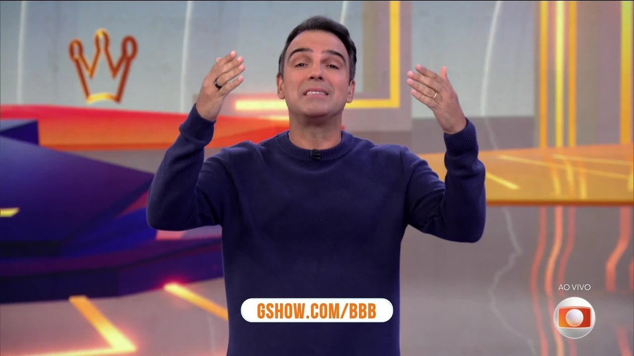 Quem sai do BBB hoje? Tadeu Schmidt mostra 'ajuda' para discurso de eliminação
