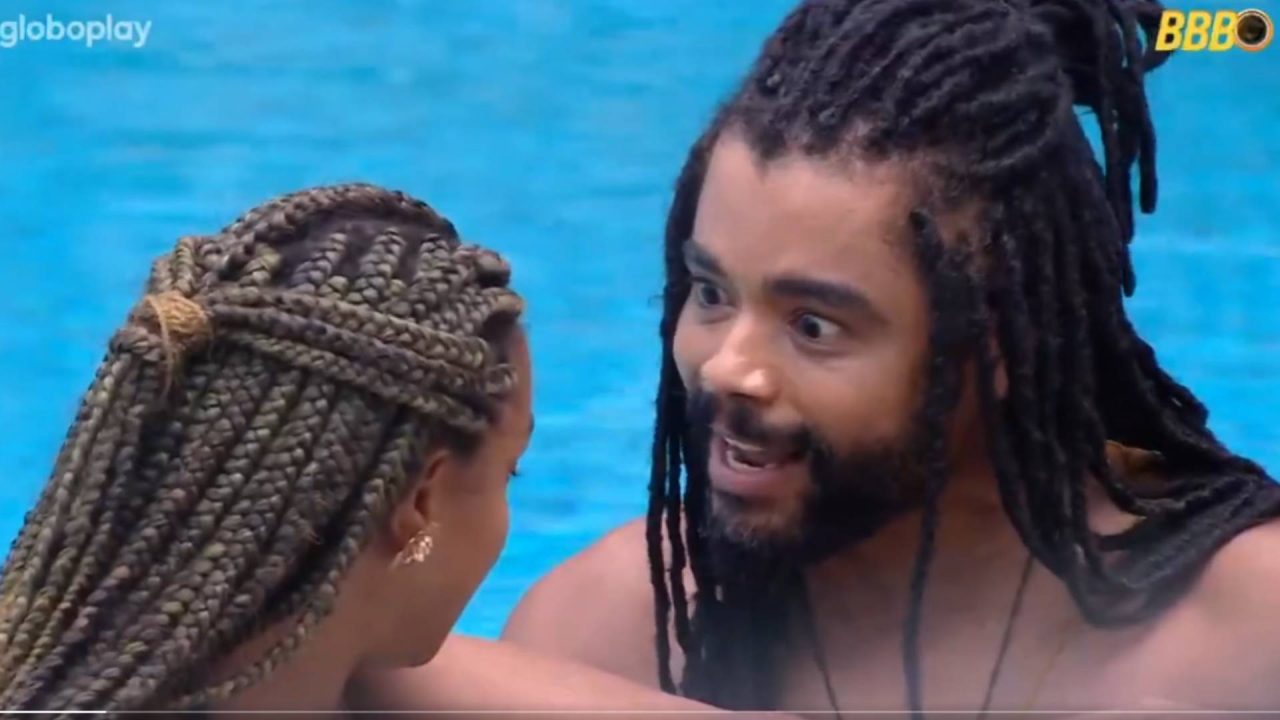 Aline e Diogo Almeida discutem no BBB 25