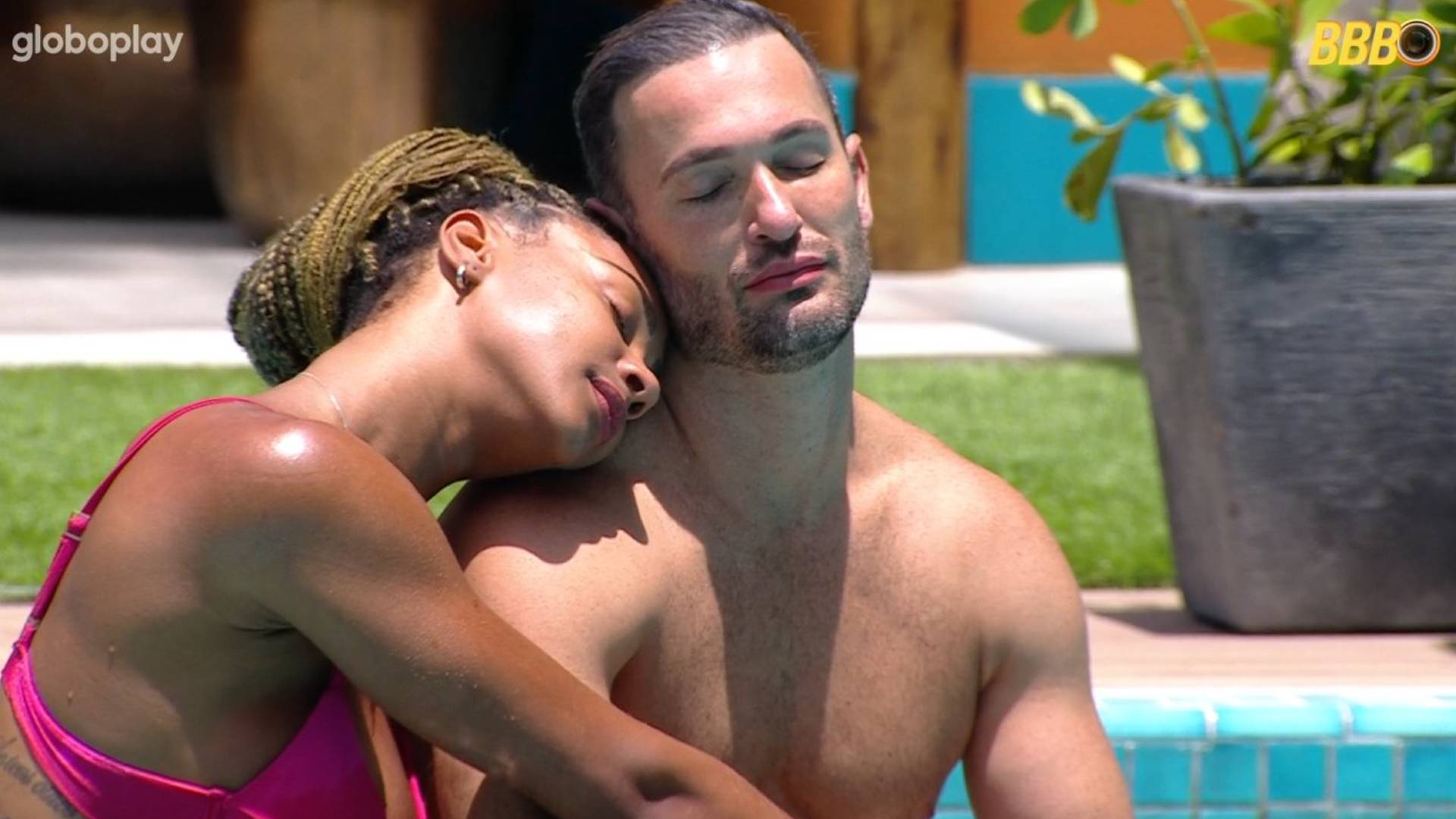 Diego Hypolito se declara para Aline no BBB 25