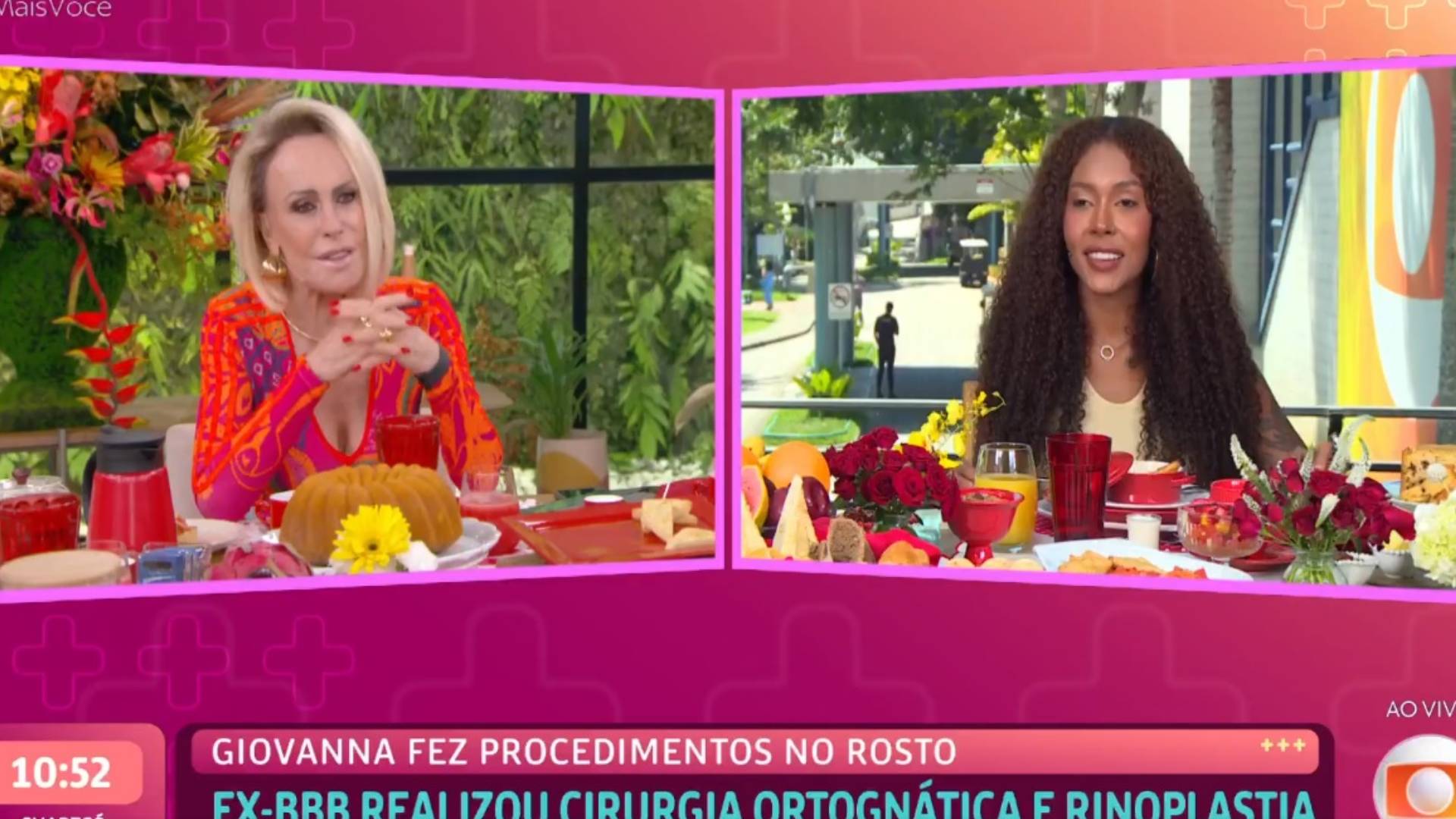 Giovanna, do BBB 25, no Mais Você