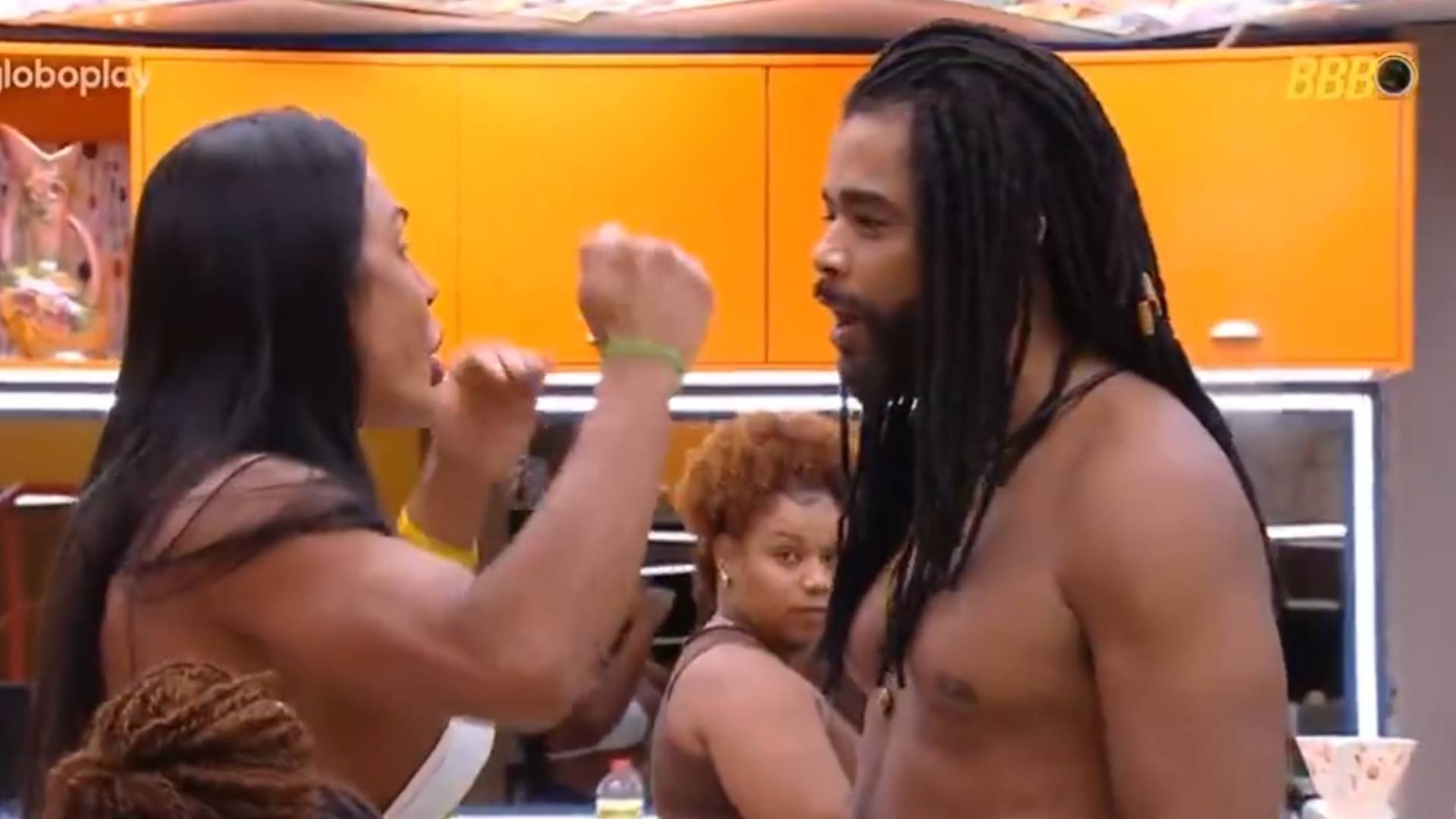 Gracyanne e Diogo discutem no BBB 25