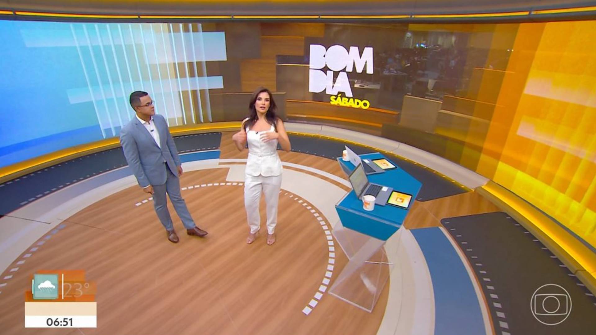Estreia do Bom Dia Sábado