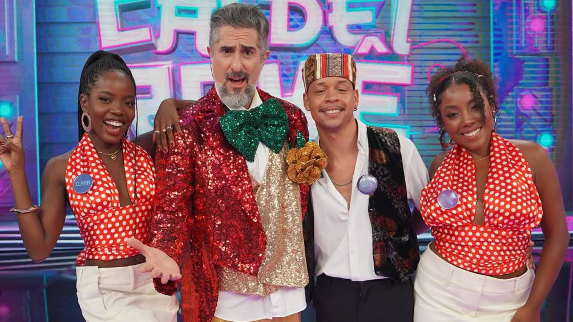 Time Tapas e Beijos no Caldeirokê do Caldeirão com Mion