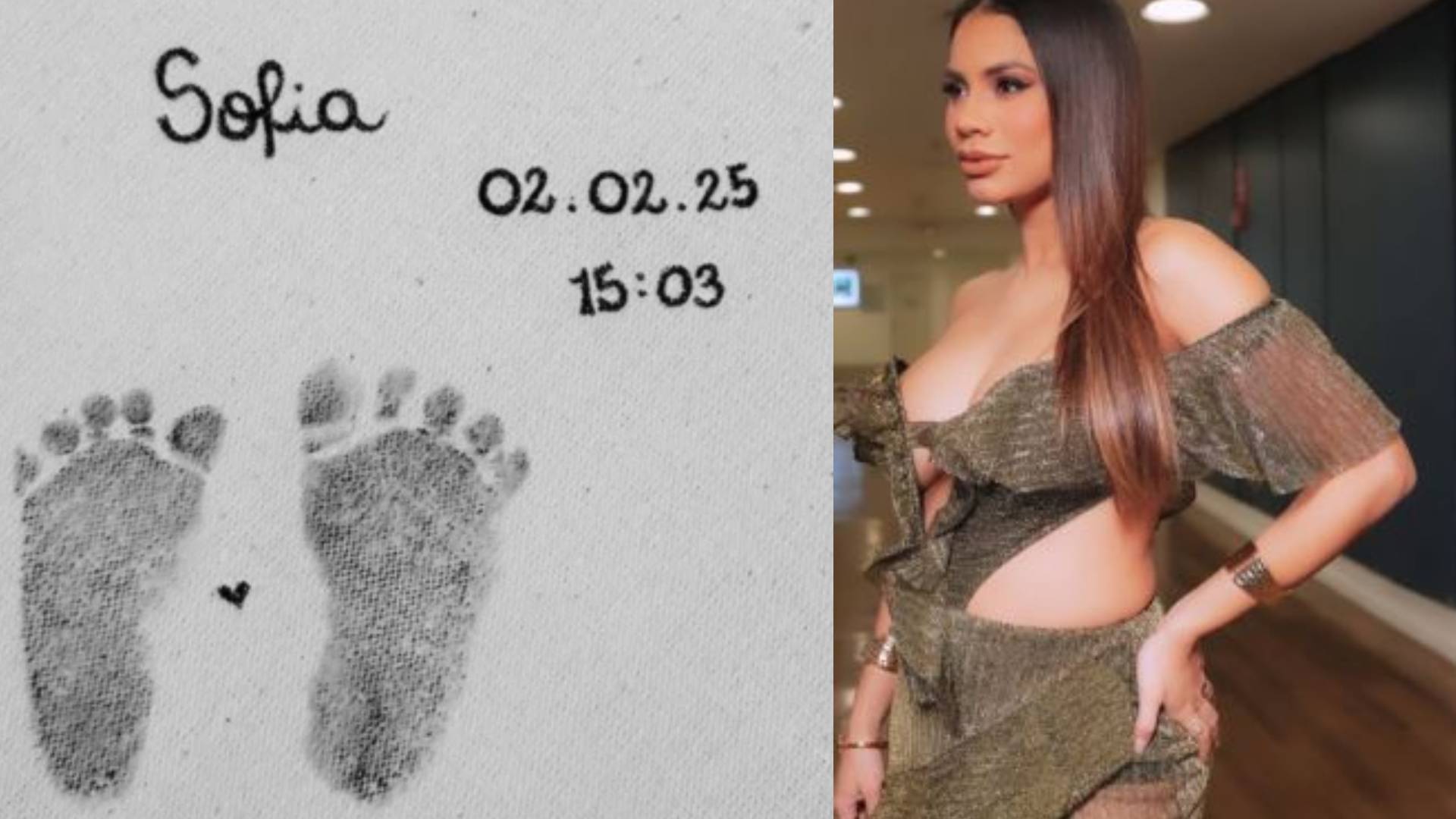 Lexa perde filha Sofia