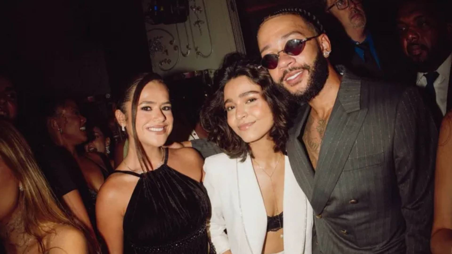 Maisa Silva e Memphis Depay