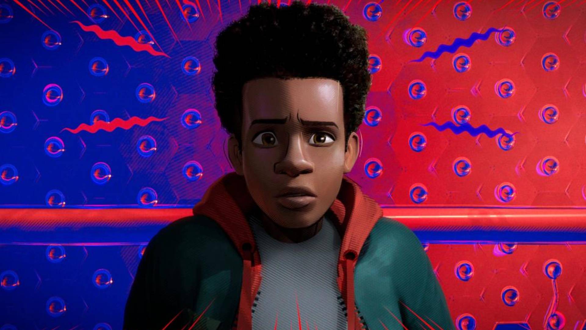 Miles Morales em Homem-Aranha no Aranhaverso