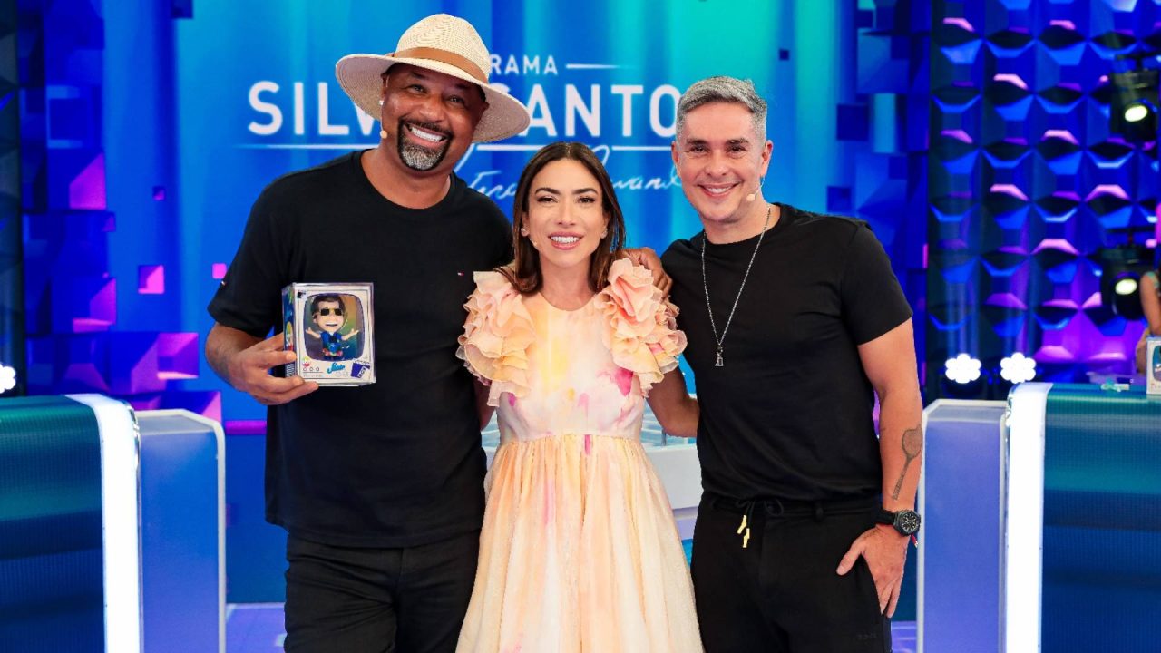 Ivan Moré e Dinei no Programa Silvio Santos