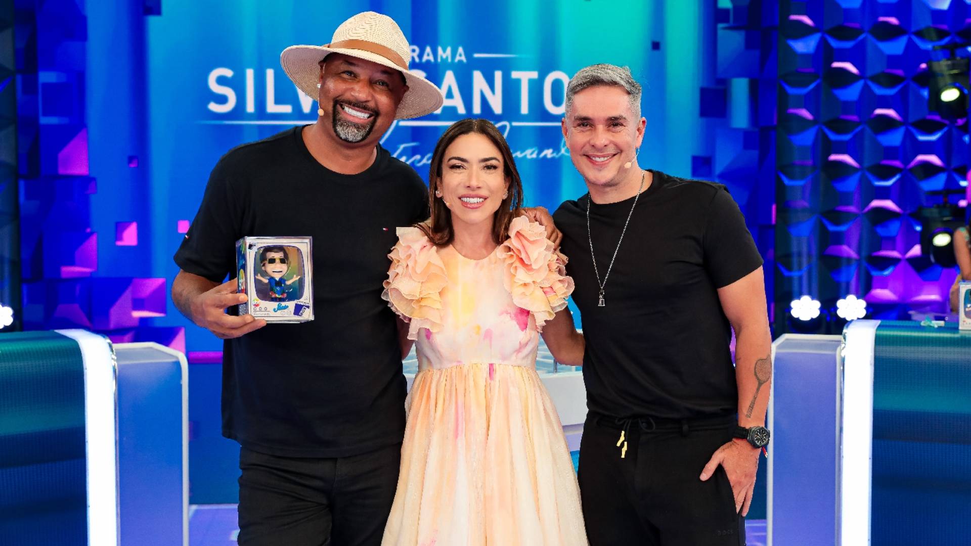 Ivan Moré e Dinei no Programa Silvio Santos