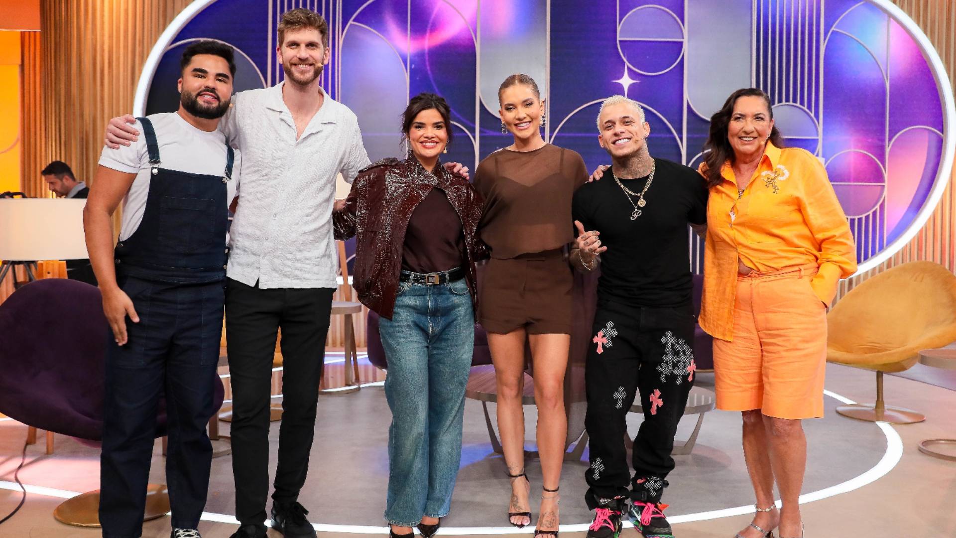 MC Pedrinho, Vanessa Giácomo e Paul Cabannes no Sabadou com Virginia