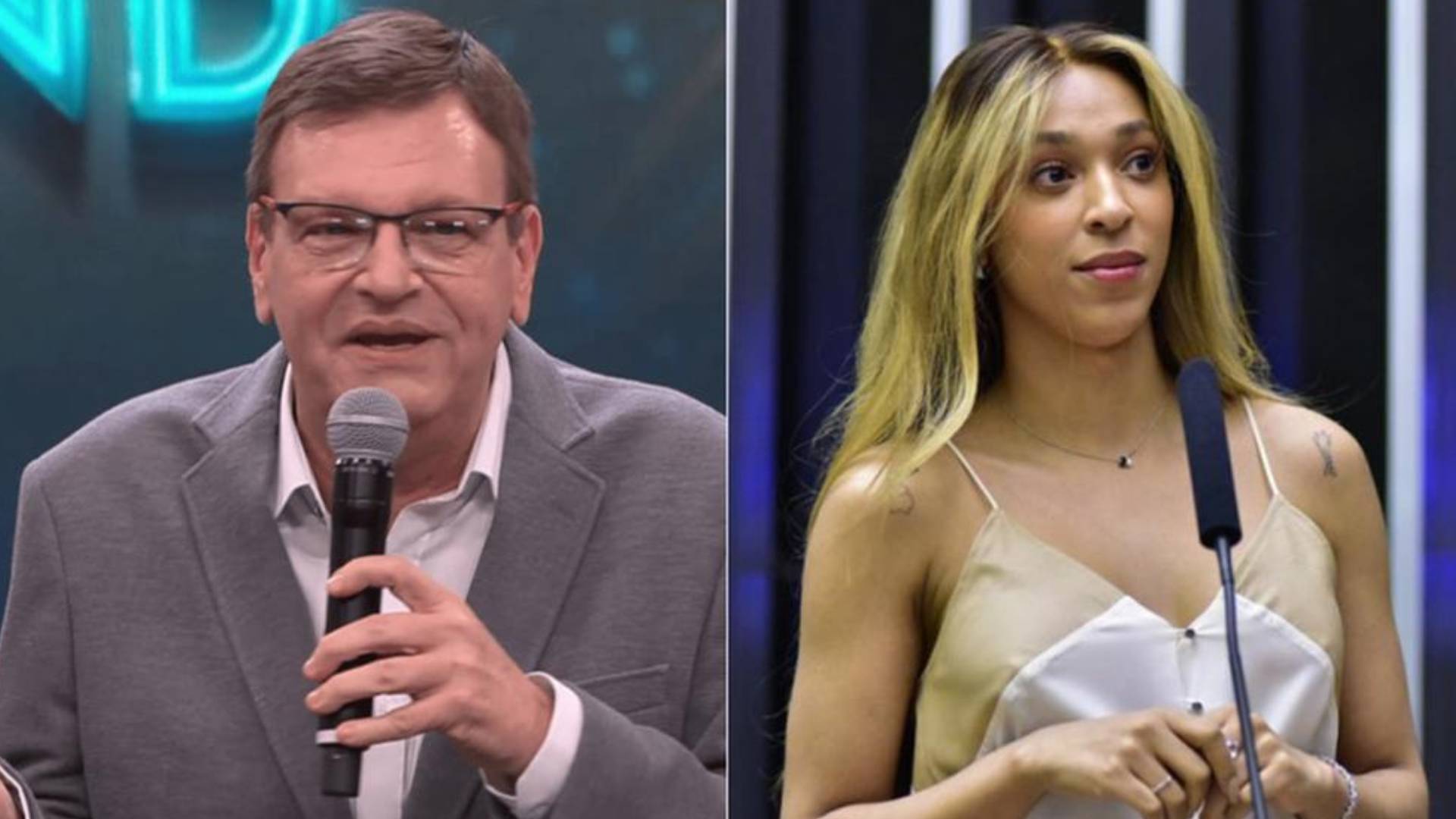 Sérgio Maurício se envolve em polêmica com Érika Hilton