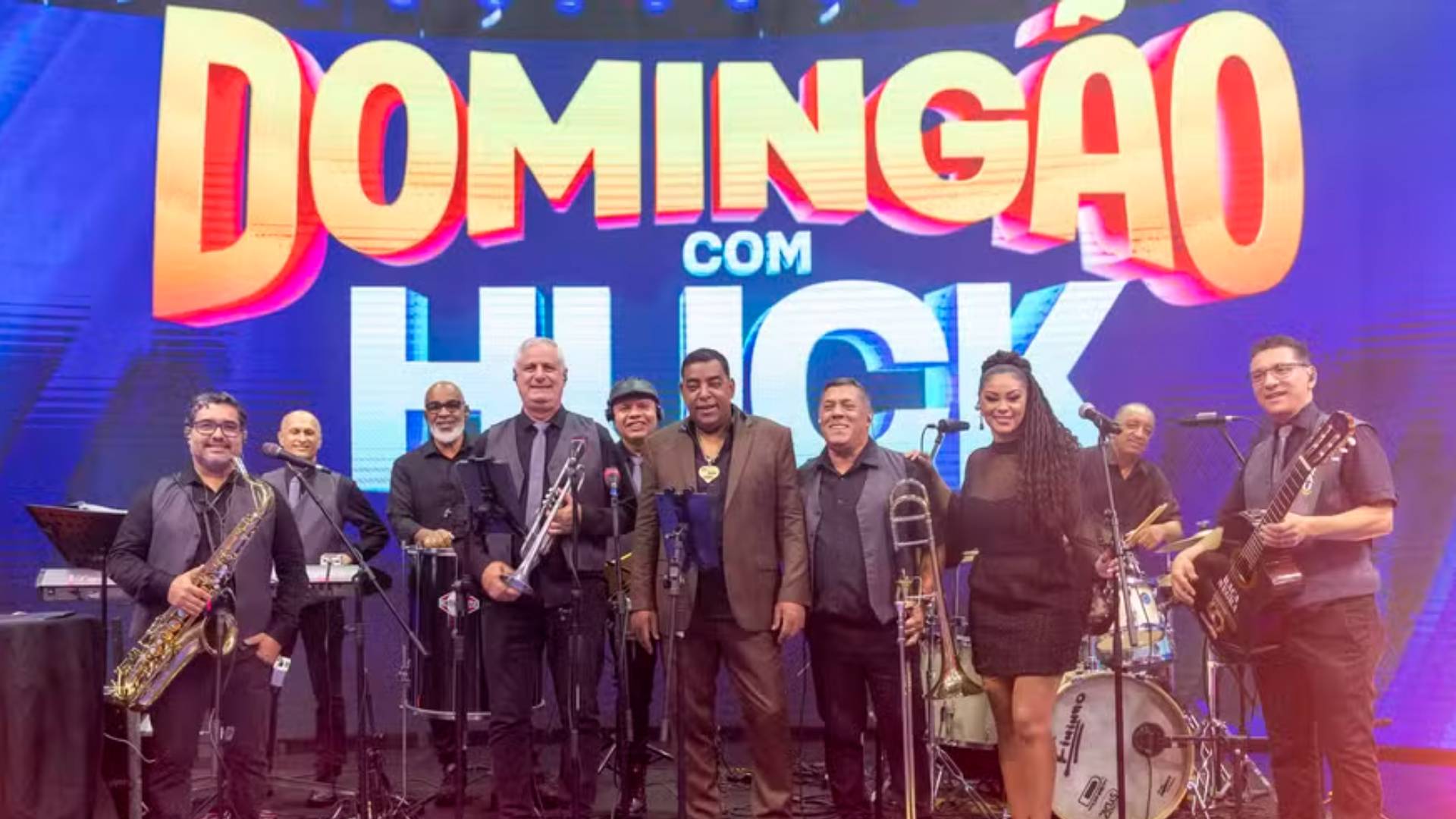 Raça Negra no Domingão com Huck