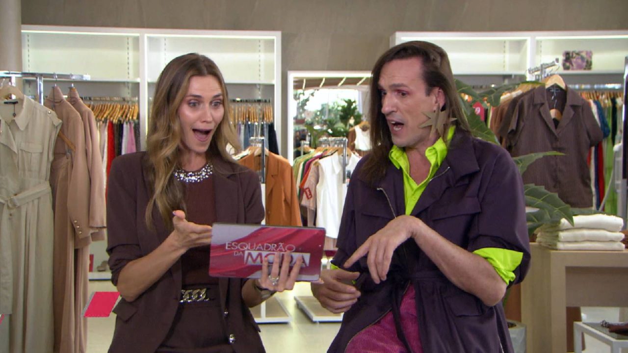 Daniela participa do Esquadrão da Moda