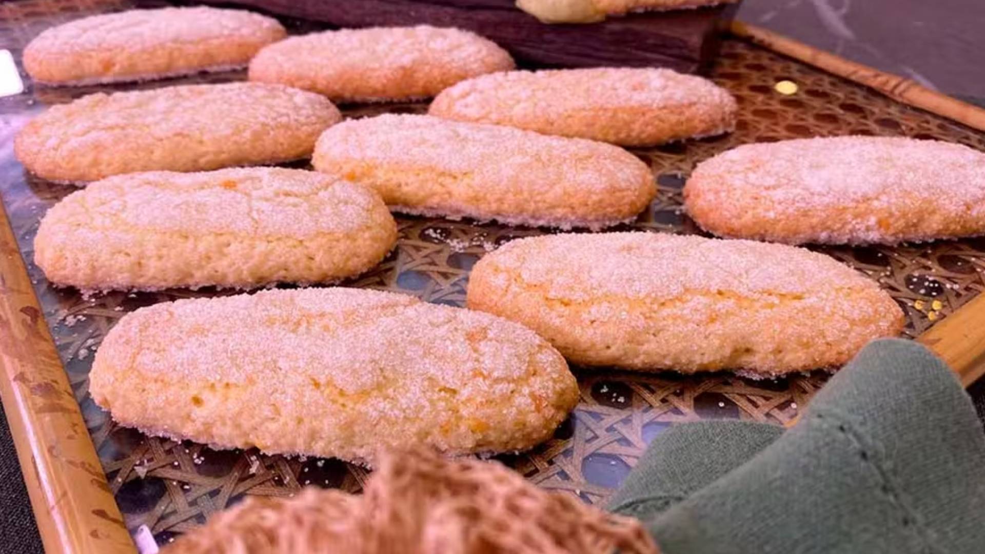 Receita de Biscoito champanhe caseiro da Ana Maria Braga no Mais Você
