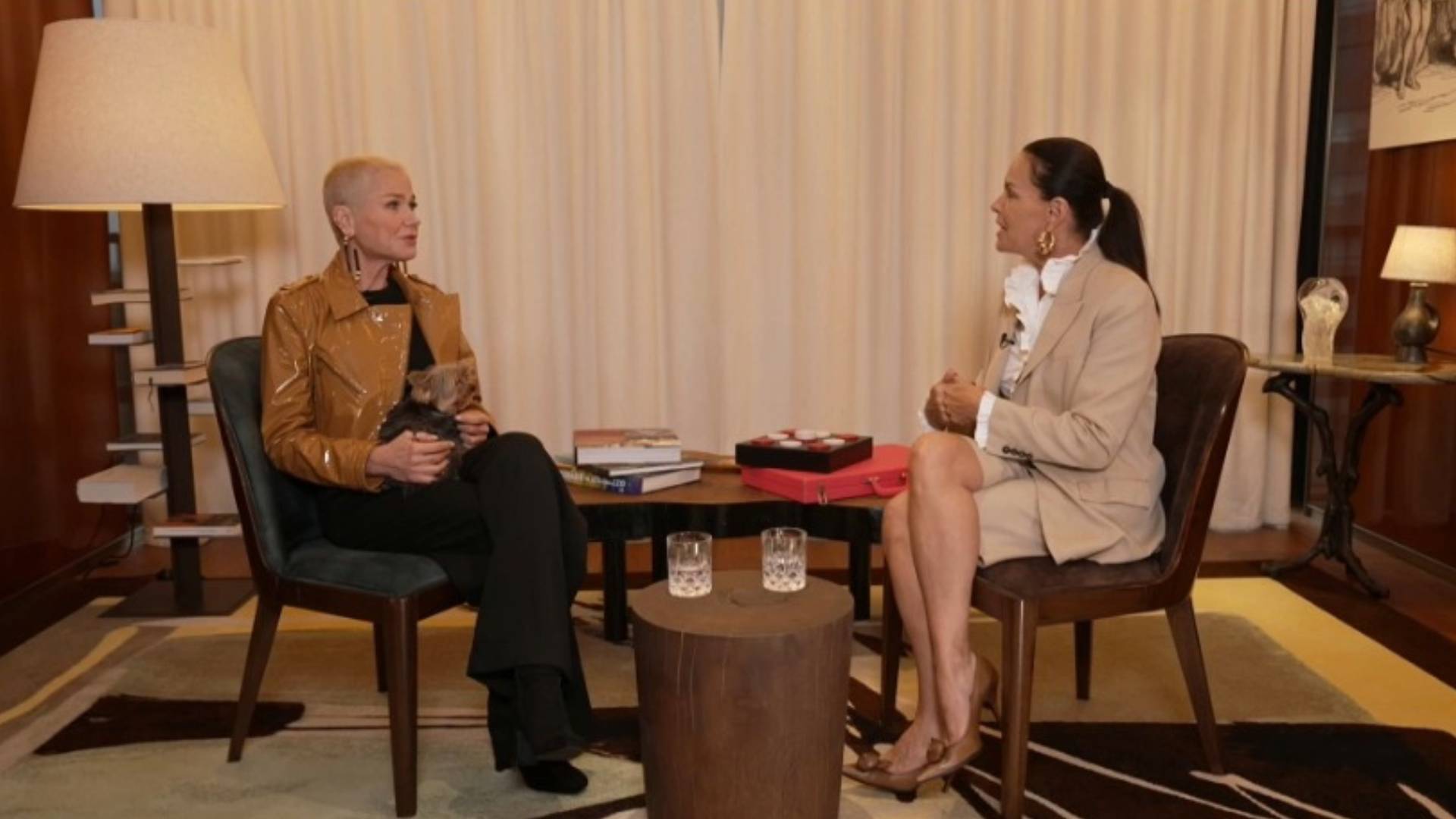 Xuxa fala ao Domingo Espetacular