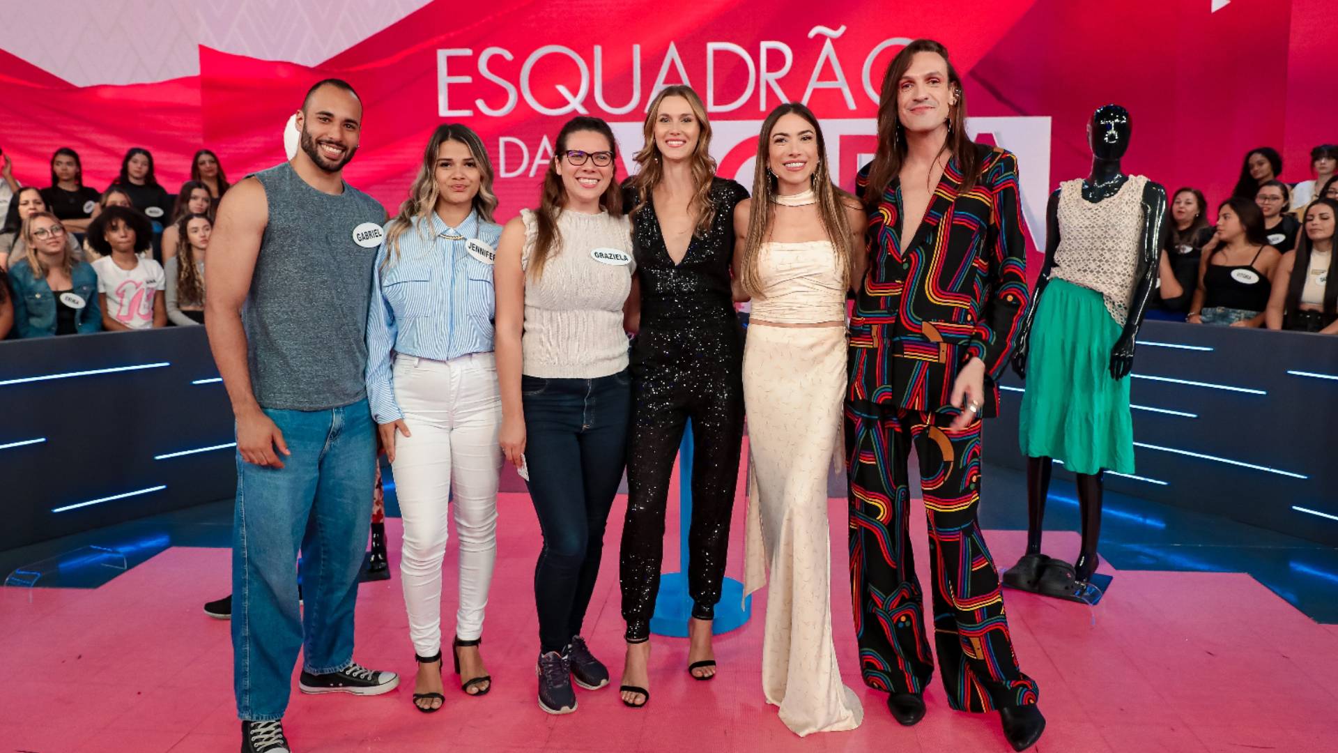 Graziela participa do Esquadrão da Moda