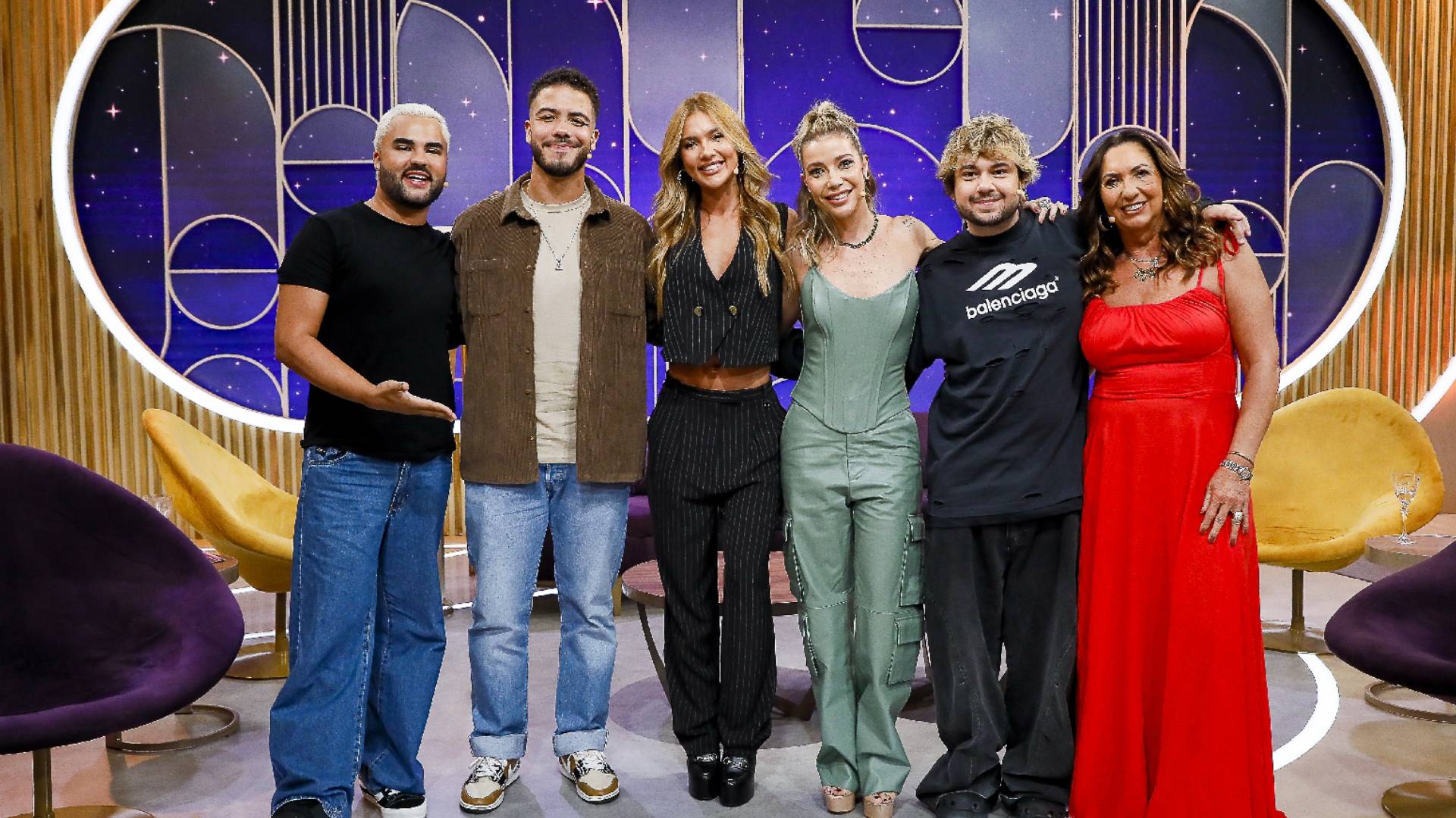 Luiza Possi, Ronald e Brino no Sabadou com Virginia