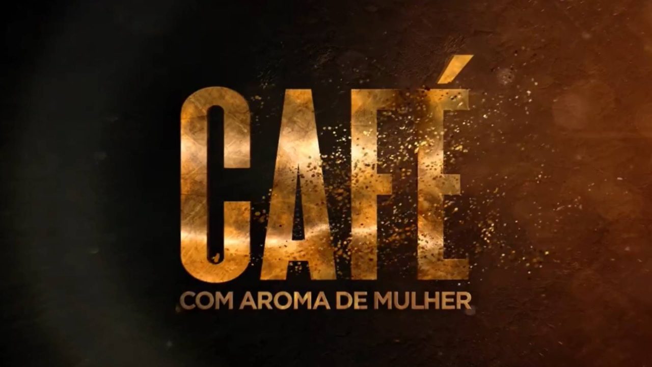 Logotipo de Café com Aroma de Mulher