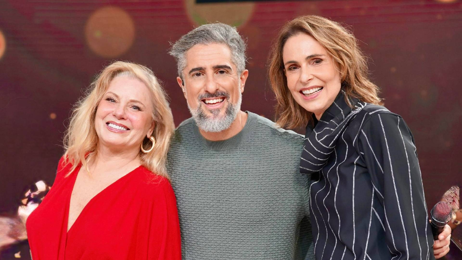 Vera Fischer e Silvia Pfeifer no Caldeirão com Mion