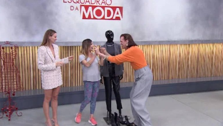 Andreia no Esquadrão da Moda