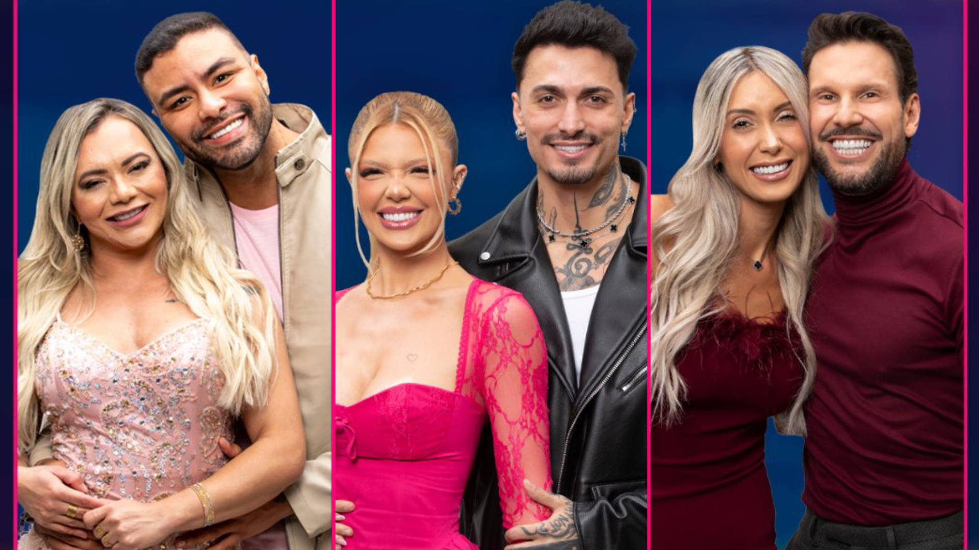 Ana Paula e Antony, Giovanna e Diego e Talira e Pessina estão na DR do Power Couple Brasil 7