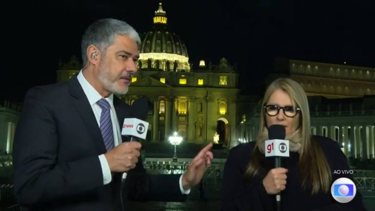 William Bonner esclarece desconforto de Ilze Scamparini ao vivo no ‘Jornal Nacional’