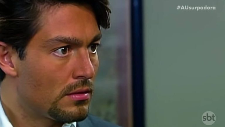 Carlos Daniel se engana em A Usurpadora