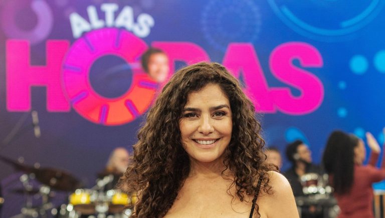 Leticia Sabatella no 'Altas Horas