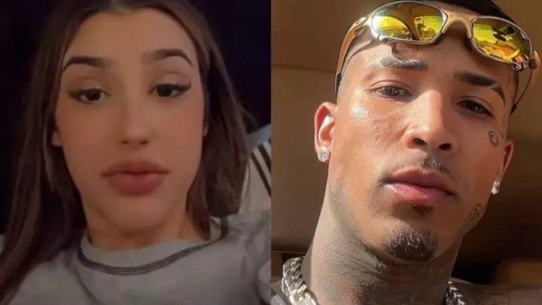 Bia Miranda denuncia agressões de Gato Preto e expõe vídeo: “Murro na cara”