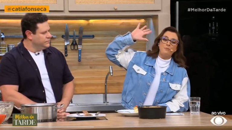 Catia Fonseca se demite da Band após sete anos e deixa o ‘Melhor da Tarde’
